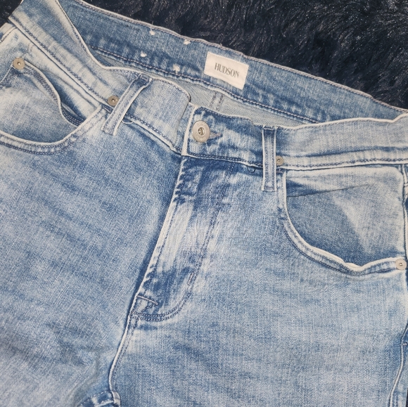 Hudson mens Blake slim straight leg jeans size 32 - Picture 3 of 6